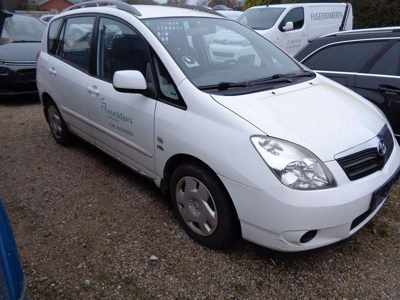 Gebraucht Toyota Corolla Verso Sol 135 PS (99 kW) 2002 Weiß Van / Kleinbus