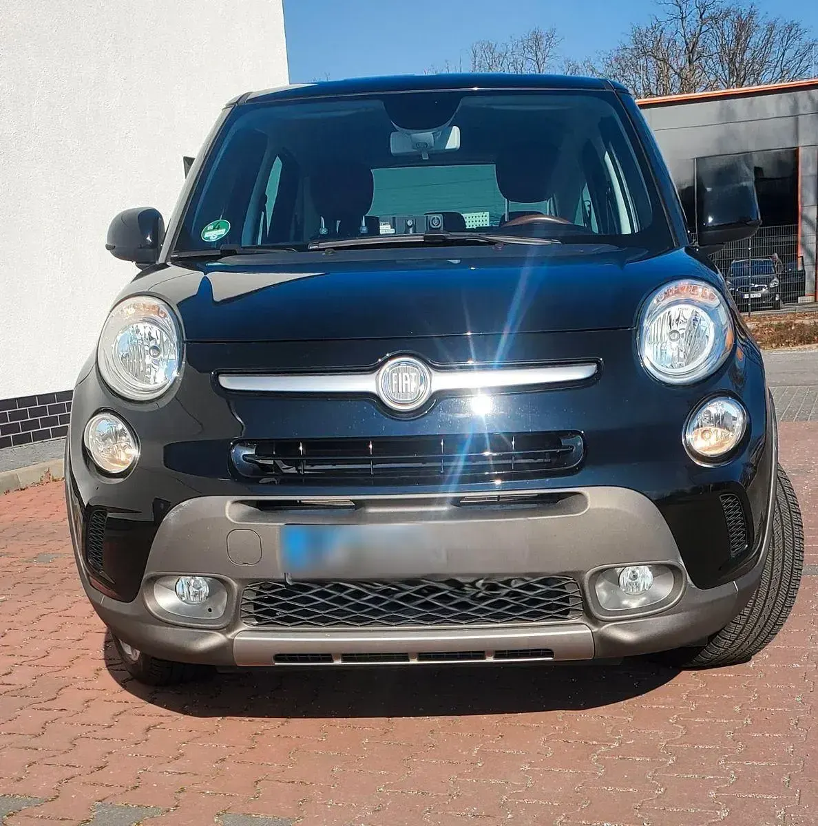 Gebraucht Fiat 500L Trekking 95 PS (69 kW) 2017 Schwarz Van / Kleinbus