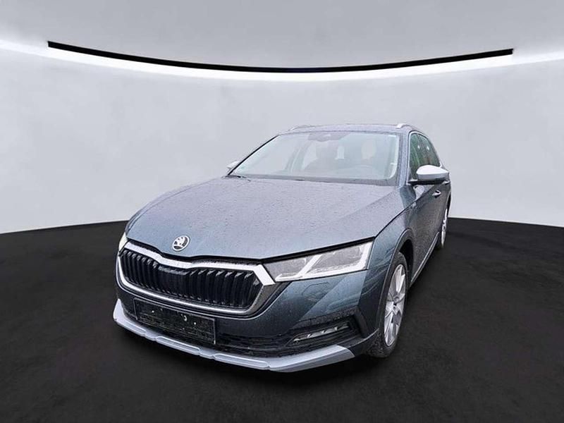 Quarzgrau metallic (metallic) Gebraucht 2021 Skoda Octavia Scout Kombi | 24.990 € (Fairer Preis) - Bild 1/3