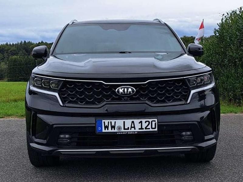 Schwarz Gebraucht 2021 Kia Sorento Platinum SUV | 24.500 € (Superpreis) - Bild 1/4