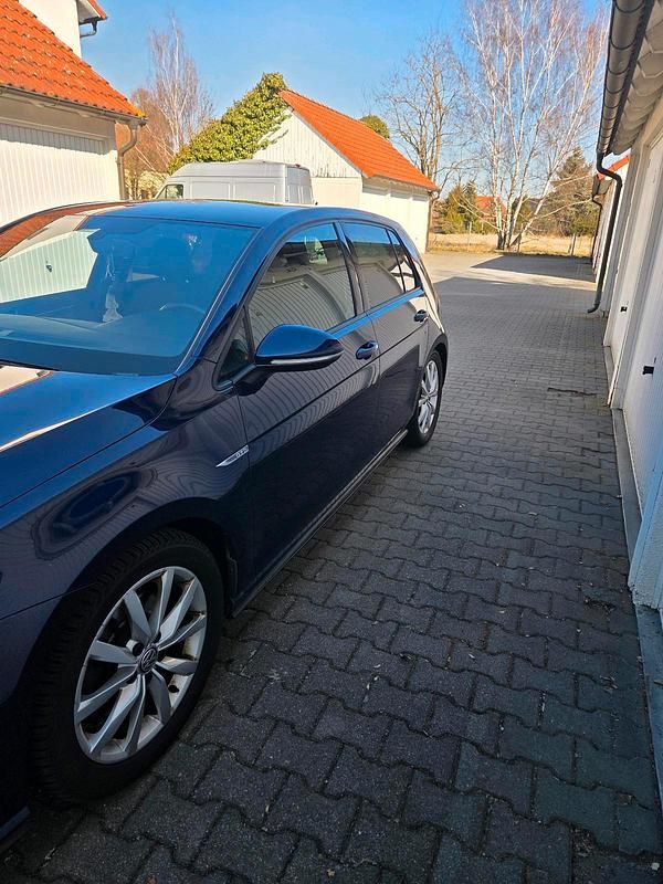 Gebraucht VW Golf VII GTD 184 PS (135 kW) 2017 Blau Kleinwagen