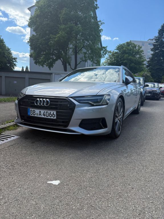Silber Gebraucht 2019 Audi A6 Sport Kombi | 35.750 € (Guter Preis) - Bild 1/4