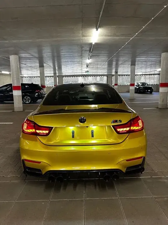 Gebraucht BMW M4 Performance 431 PS (317 kW) 2016 Gelb
