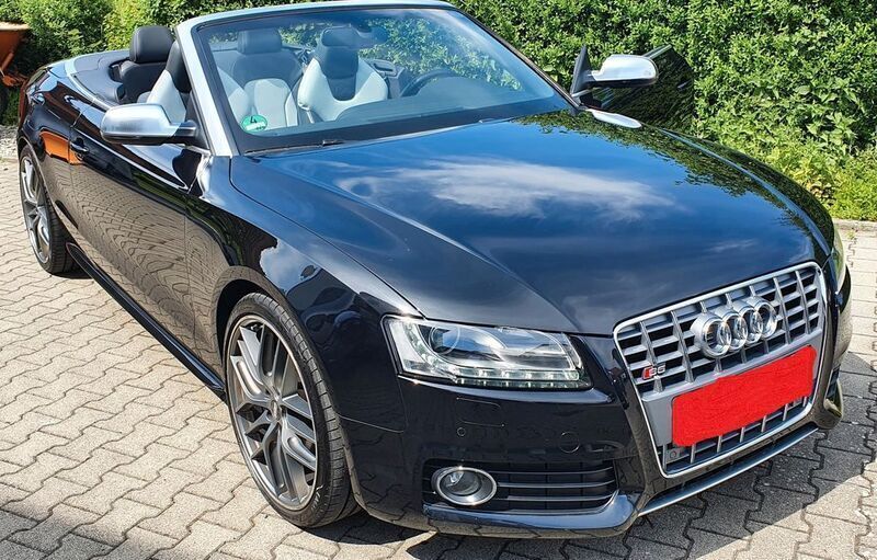 Schwarz Gebraucht 2011 Audi S5 Cabriolet Comfort Cabrio | 28.500 € - Bild 1/2