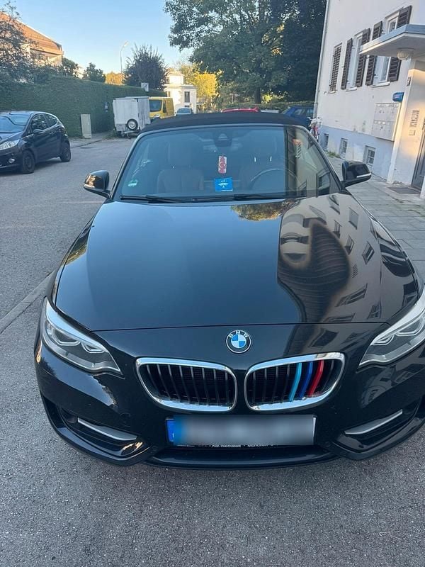 Schwarz Gebraucht 2015 BMW 228 Cabrio | 17.500 € (Fairer Preis) - Bild 1/4