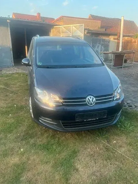 Gebraucht VW Sharan Highline 140 PS (102 kW) 2015 Blau Van / Kleinbus