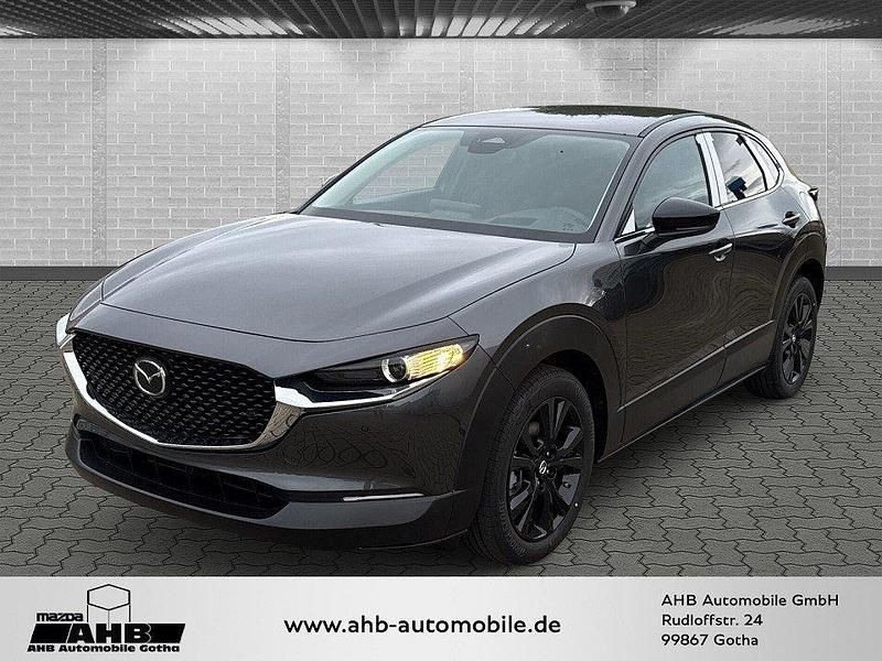 Machine gray Neu 2025 Mazda CX-30 Homura-Line SUV | 35.090 € - Bild 1/4