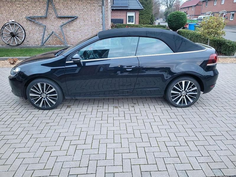 Gebraucht VW Golf Cabriolet 105 PS (77 kW) 2013 Schwarz Cabrio