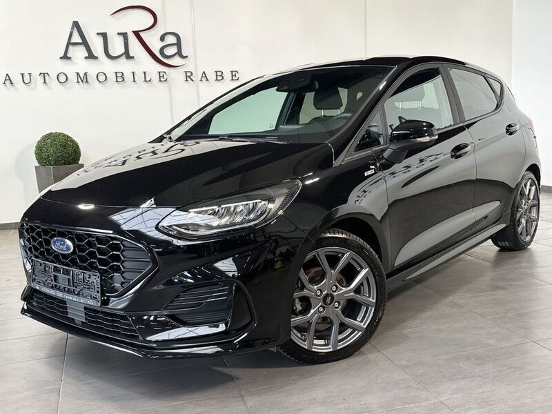Schwarz Gebraucht 2022 Ford Fiesta ST-Line Kleinwagen | 17.989 € (Fairer Preis) - Bild 1/4
