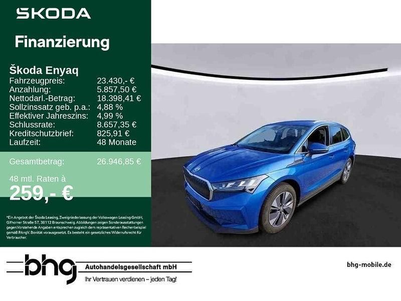 Gebraucht Skoda Enyaq iV 132 kW (180 PS) 2021 Blau SUV