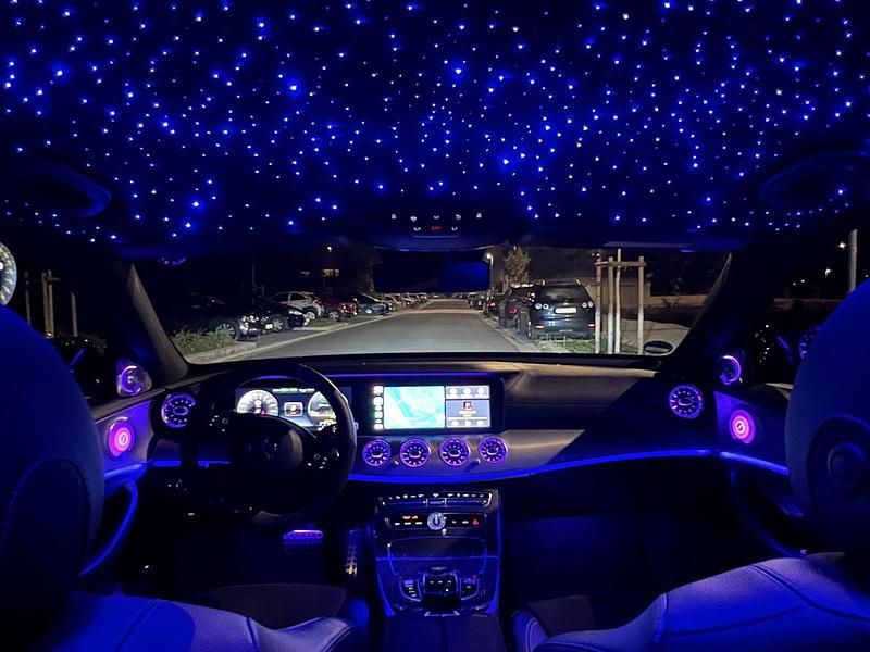 Schwarz Gebraucht 2018 Mercedes E350 AMG line Limousine | 25.980 € (Etwas zu teuer) - Bild 1/4