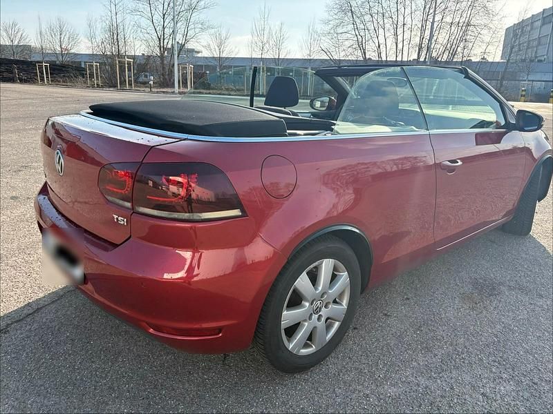 Gebraucht VW Golf Cabriolet 105 PS (77 kW) 2012 Rot Cabrio