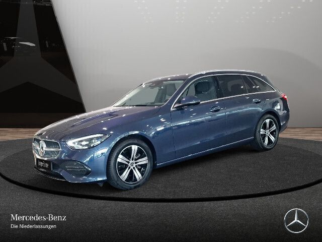 Blau Gebraucht 2024 Mercedes C200 Advanced Plus Kombi | 36.890 € (Fairer Preis) - Bild 1/4