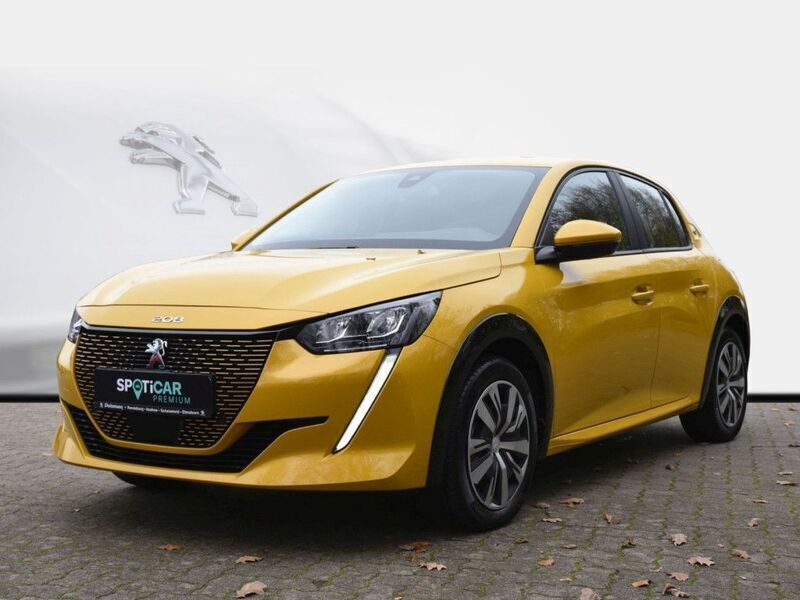 Lack gelb faro/typ aussenverkl Gebraucht 2020 Peugeot e-208 Active Kleinwagen | 16.690 € (Fairer Preis) - Bild 1/4