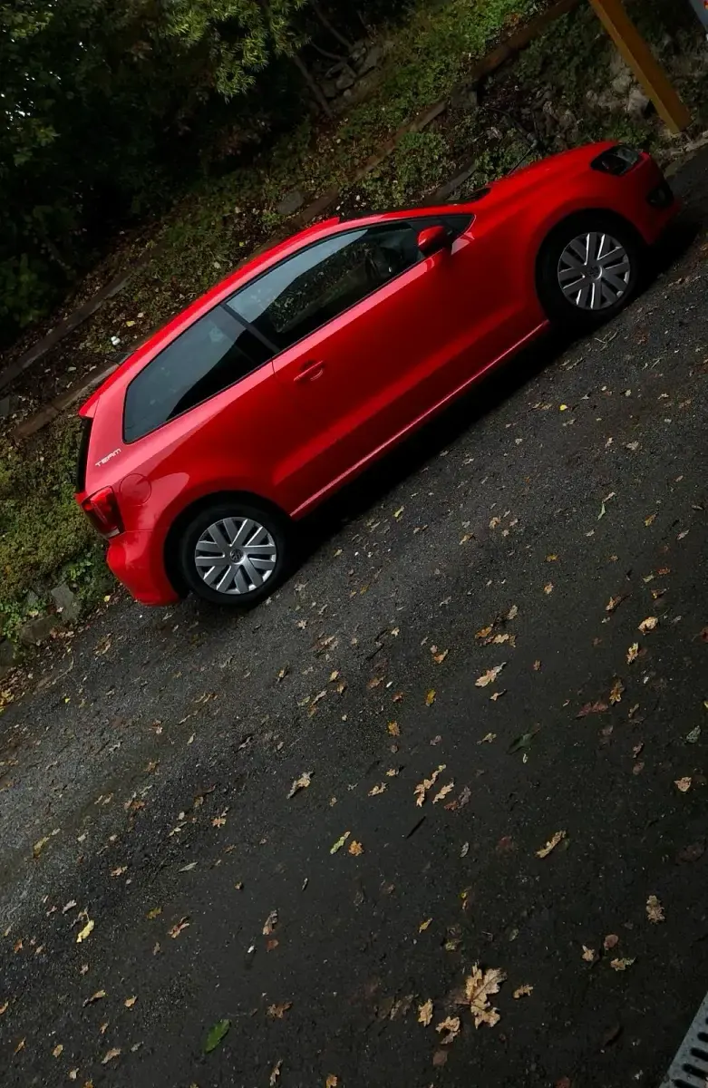 Brugt VW Polo 69 HK (50 kW) 2010 Rød Hatchback