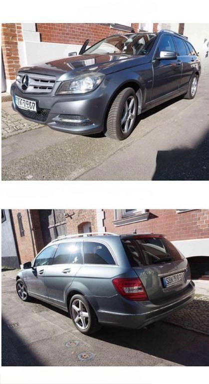 Grau Gebraucht 2011 Mercedes C180 Avantgarde Kombi | 8.499 € (Guter Preis) - Bild 1/4
