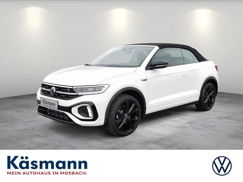 Pure white Neu 2025 VW T-Roc Cabriolet R-line Cabrio | 50.570 € (Teuer) - Bild 1/4