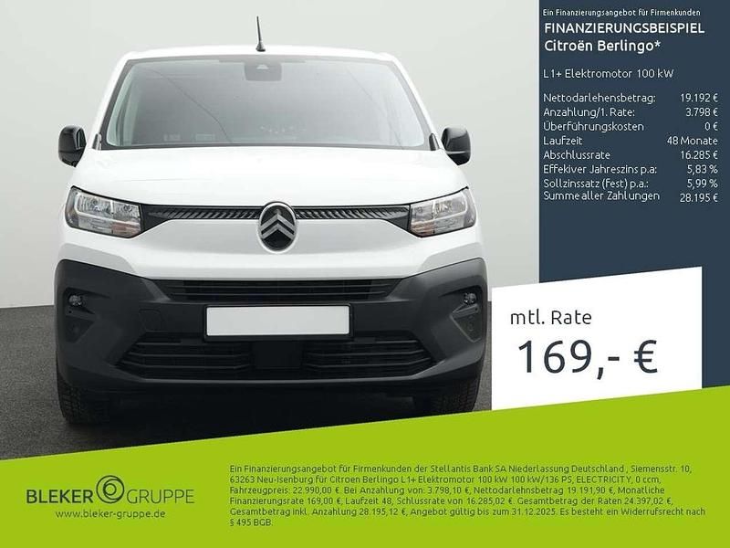 Weiß Gebraucht 2025 Citroën e-Berlingo Van / Kleinbus | 22.990 € (Fairer Preis) - Bild 1/3