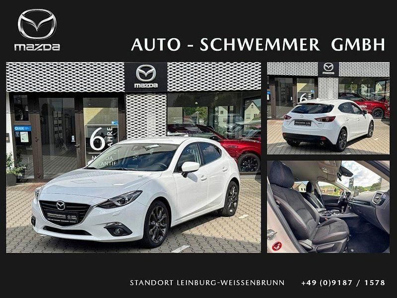 Weiß Gebraucht 2016 Mazda 3 Nakama Limousine | 12.490 € (Fairer Preis) - Bild 1/4