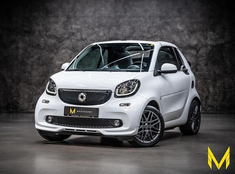 Kristallweiss Gebraucht 2019 Smart ForTwo Cabrio Brabus Xclusive Cabrio | 29.999 € (Fairer Preis) - Bild 1/4