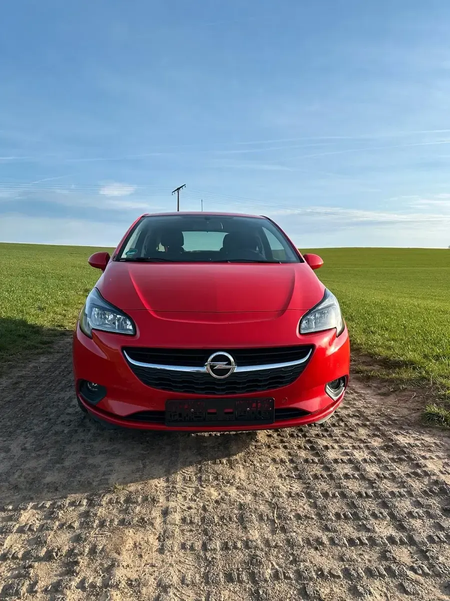 Gebraucht Opel Corsa Active 101 PS (74 kW) 2016 Rot Kleinwagen