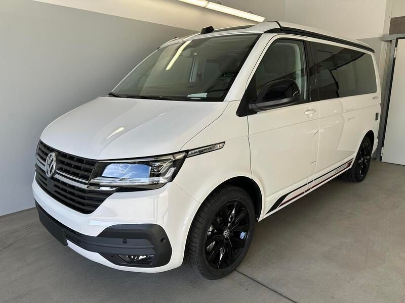 Candyweiß / dach schwarz Gebraucht 2023 VW California Edition Van | 76.579 € (Teuer) - Bild 1/4