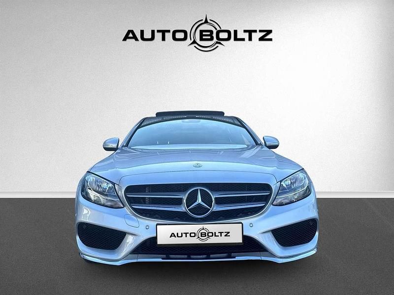 Gebraucht Mercedes C180 AMG 156 PS (114 kW) 2014 Silber/grau Limousine