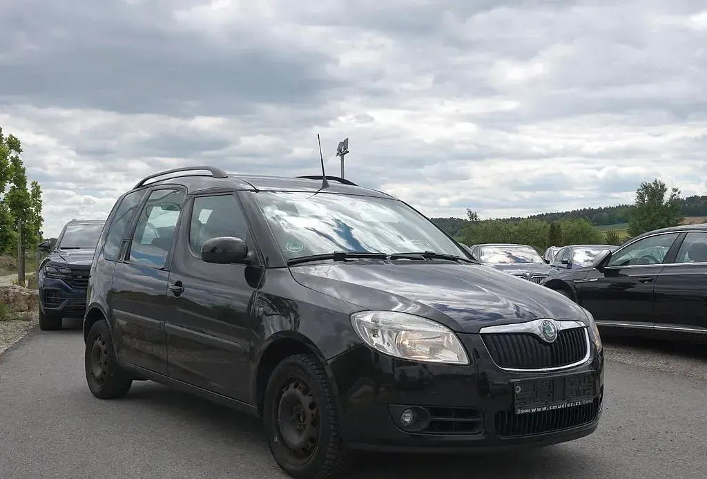 Gebraucht Skoda Roomster Style 86 PS (63 kW) 2007 Schwarz Van / Kleinbus