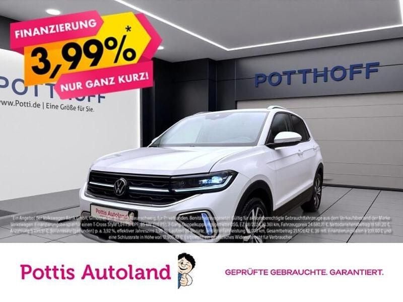 Gebraucht VW T-Cross Style 116 PS (85 kW) 2024 Weiss SUV