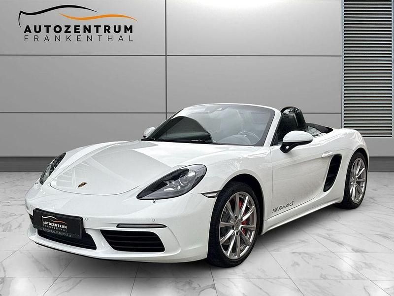 Gebraucht Porsche Boxster S 349 PS (256 kW) 2017 Pure white/weiss Cabrio