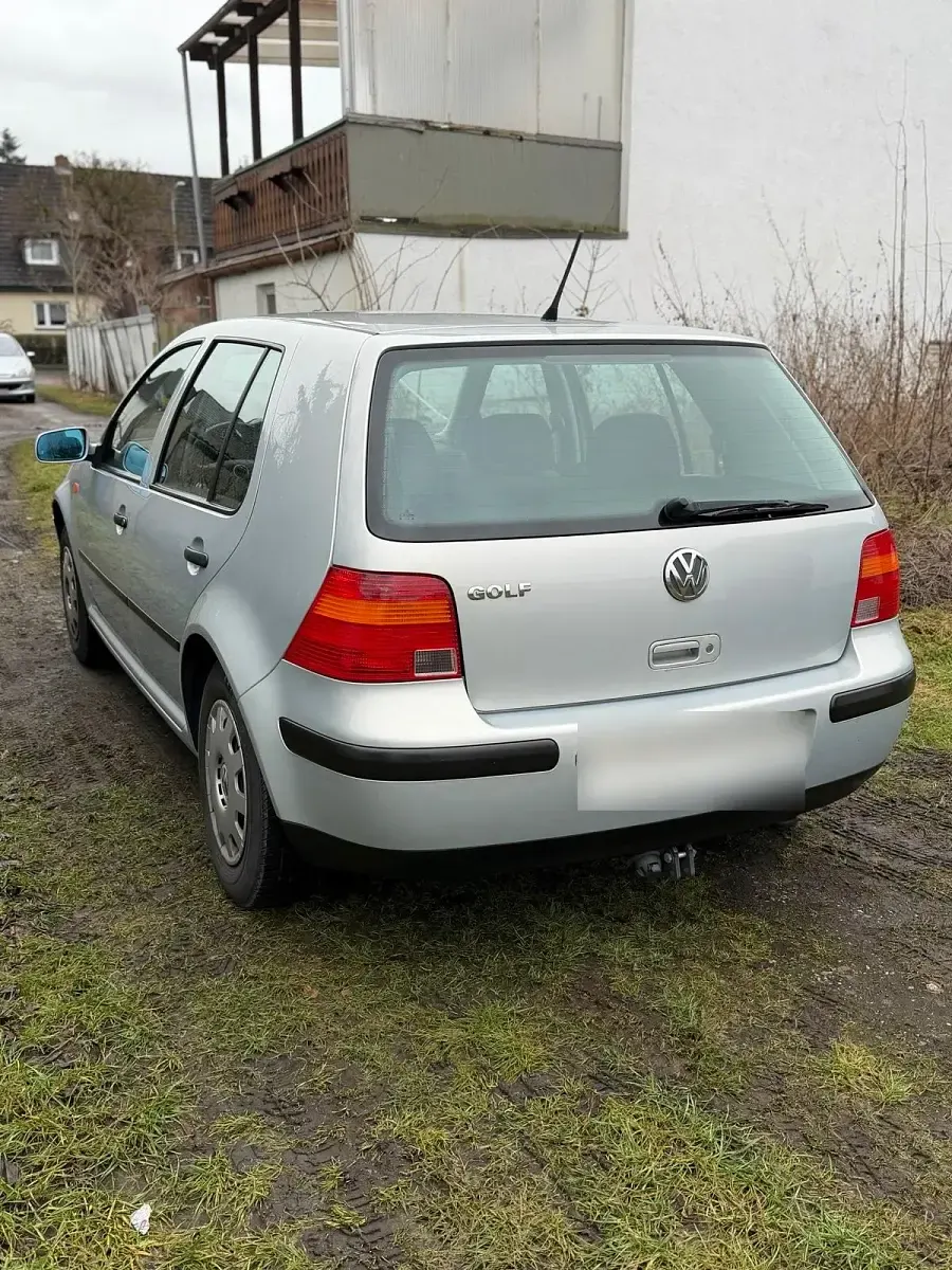 Gebraucht VW Golf IV 1998 Silber Kleinwagen