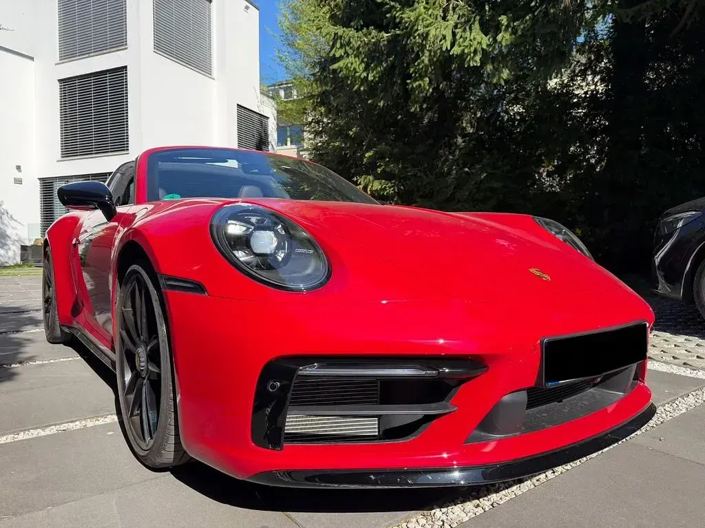 Gebraucht Porsche 911 Carrera 4 GTS Targa 480 PS (353 kW) 2022 Rot Cabrio