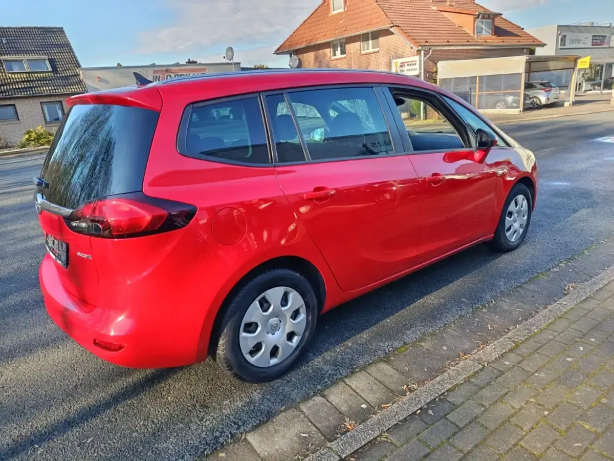 Gebraucht Opel Zafira Tourer Selection 136 PS (100 kW) 2014 Blau Van / Kleinbus