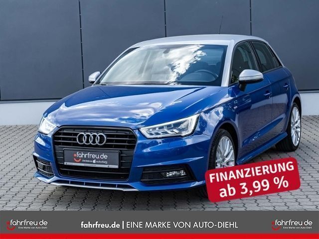 Blau Gebraucht 2018 Audi A1 Sportback Design Kleinwagen | 13.290 € (Guter Preis) - Bild 1/4