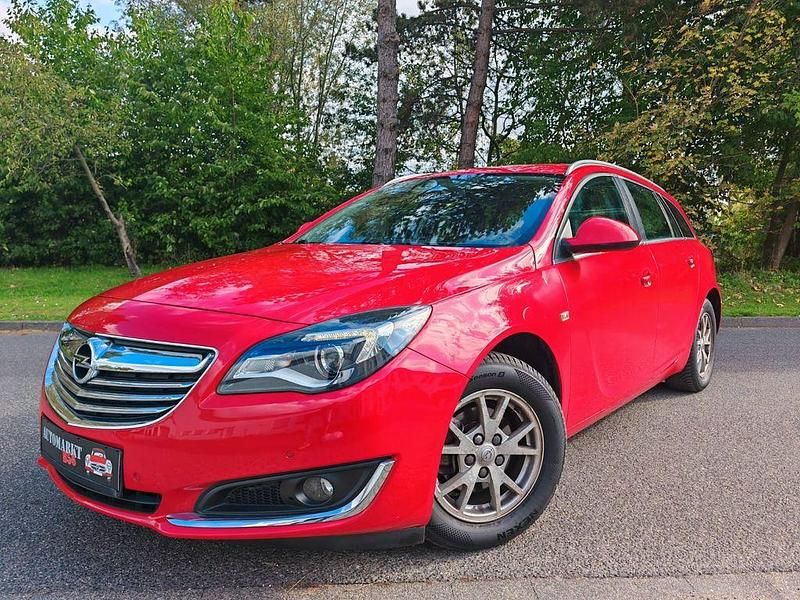 Rot Gebraucht 2014 Opel Insignia Edition Kombi | 7.999 € (Guter Preis) - Bild 1/4