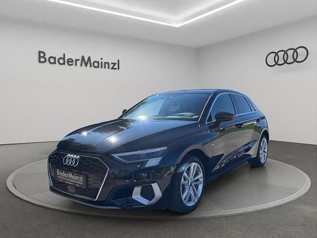 Mythosschwarz metallic Gebraucht 2022 Audi A3 Advanced | 26.880 € (Guter Preis) - Bild 1/4
