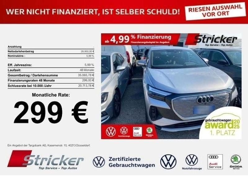 Gebraucht Audi e-tron 150 kW (204 PS) 2023 Florettsilber metallic (metallic) SUV