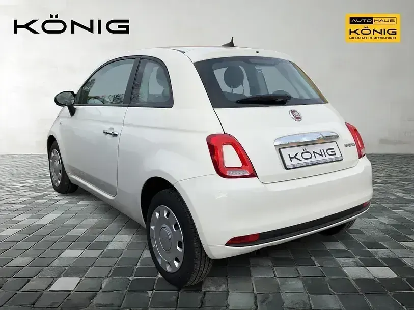 Gebraucht Fiat 500 Basis 70 PS (51 kW) 2023 Weiß Kleinwagen