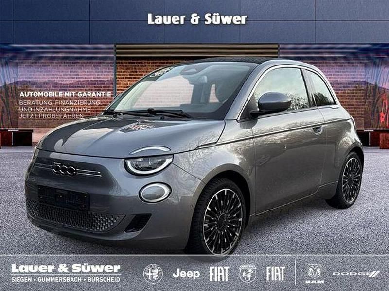 Grau Gebraucht 2021 Fiat 500e La Prima Cabrio | 19.900 € (Fairer Preis) - Bild 1/4