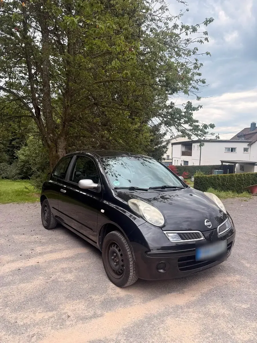 Gebraucht Nissan Micra 65 PS (47 kW) 2008 Schwarz Coupé