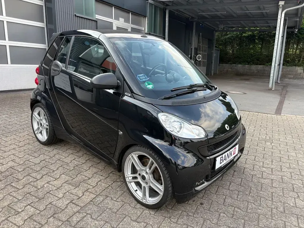 Gebraucht Smart ForTwo Cabrio Brabus 71 PS (52 kW) 2011 Schwarz Cabrio