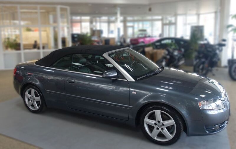 Grau Gebraucht 2007 Audi A4 Cabriolet Sport Cabrio | 9.250 € (Etwas zu teuer) - Bild 1/4