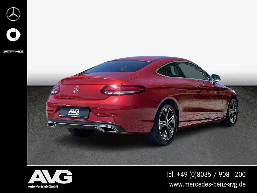 Gebraucht Mercedes C300 258 PS (189 kW) 2018 Rot Coupé