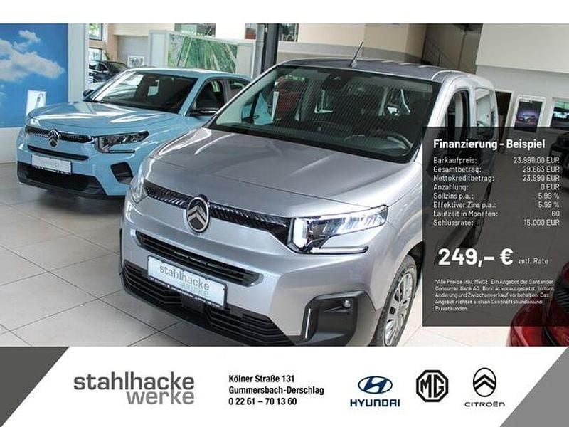 Grau Neu 2024 Citroën Berlingo Van / Kleinbus | 23.990 € (Guter Preis) - Bild 1/4