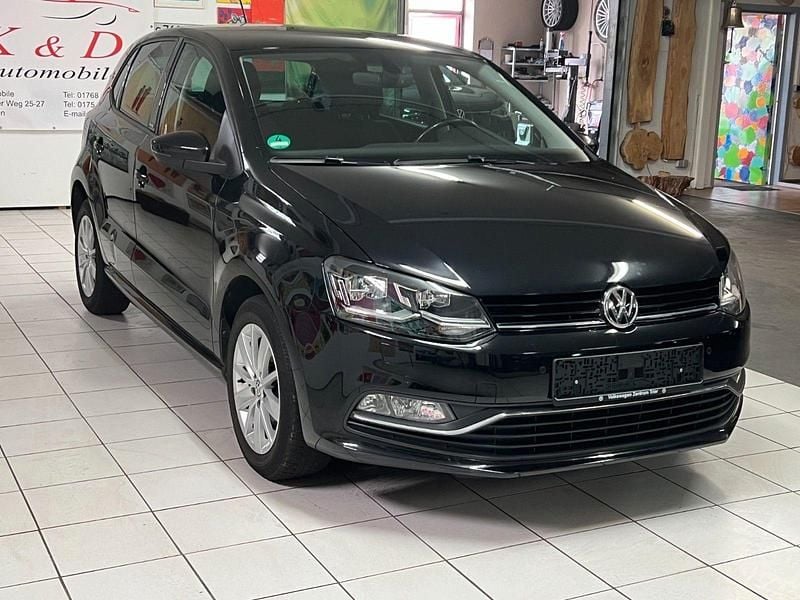 Gebraucht VW Polo Allstar 90 PS (66 kW) 2016 Schwarz Kleinwagen