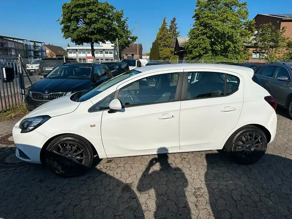 Gebraucht Opel Corsa Edition 90 PS (66 kW) 2017 Weiß Kleinwagen