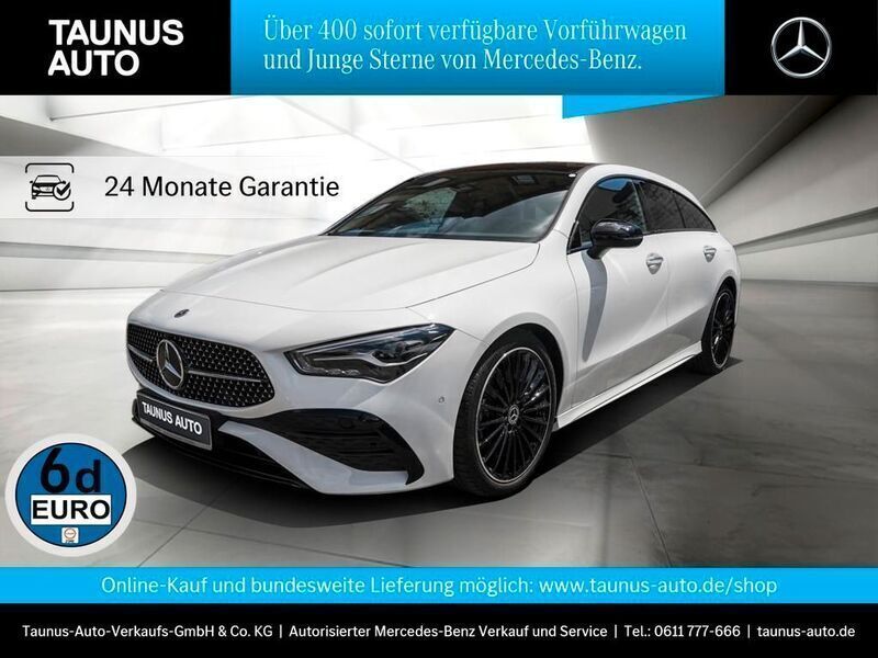 Polarweiß Gebraucht 2024 Mercedes CLA200 Shooting Brake Advanced Plus Kombi | 37.890 € (Etwas zu teuer) - Bild 1/4