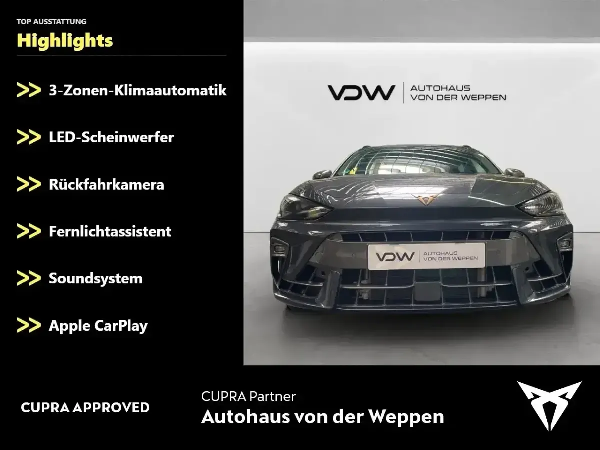 Gebraucht Cupra Leon VZ 333 PS (244 kW) 2024 Grau Kombi