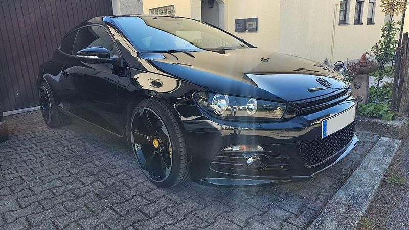 Gebraucht VW Scirocco R-line 200 PS (147 kW) 2009 Schwarz Coupé