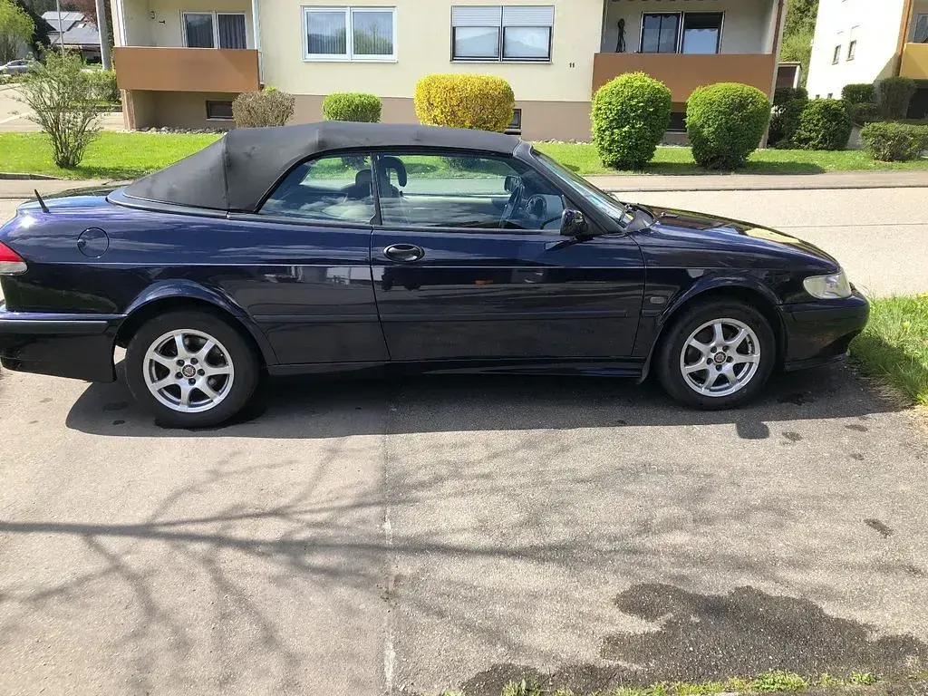 Gebraucht Saab 9-3 Cabriolet 150 PS (110 kW) 2001 Blau Cabrio